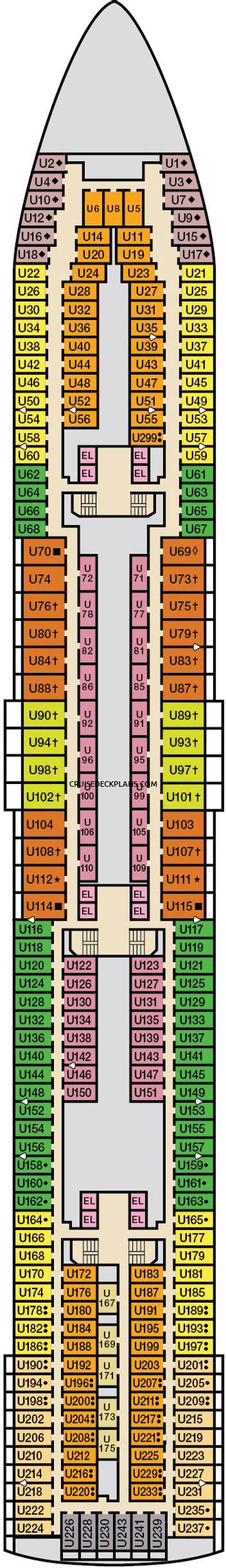 Carnival Elation Upper Deck Plan Tour