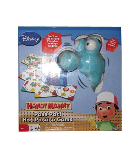 Disney Handy Manny Pass Pat Hot Potato Board Game (Imported) - Buy ...