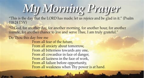 My Morning Prayer (Large Print) | Open Church Foundation