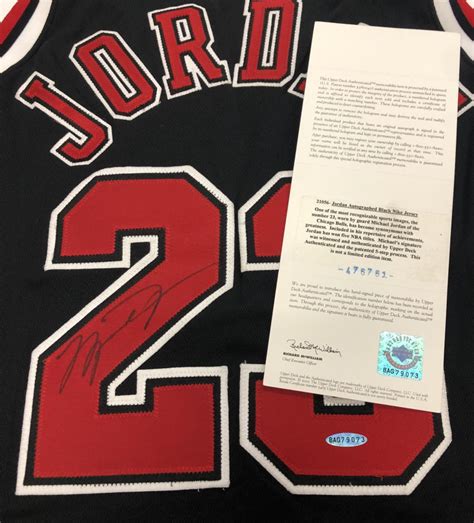 Michael Jordan Signed Bulls Jersey (UDA COA) | Pristine Auction