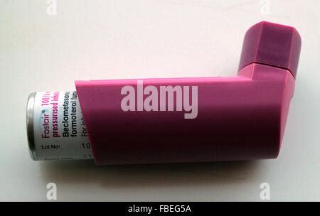 Beclometasone Asthma Inhaler Stock Photo, Royalty Free Image: 27178768 ...