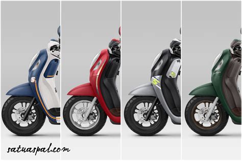 Warna Baru Honda Scoopy, Ada Hijau Army Keren - SatuAspal.Com