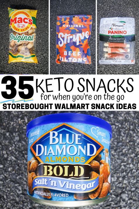 35 Keto Snacks At Walmart | The BEST Low Carb Keto Snack Ideas You'll ...