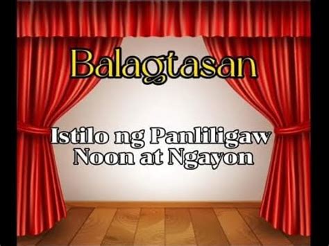 Panliligaw Noon at Ngayon - YouTube