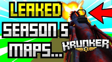 Krunker.io I Played SECRET *New* Season 5 Maps.. **MUST SEE** - YouTube