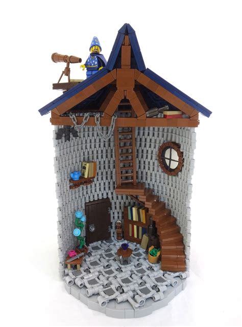 Wizard Tower | Lego room, Wizard's tower, Cool lego creations