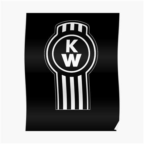 "Kenworth Truck LOGO" Poster by tiopio45io | Redbubble