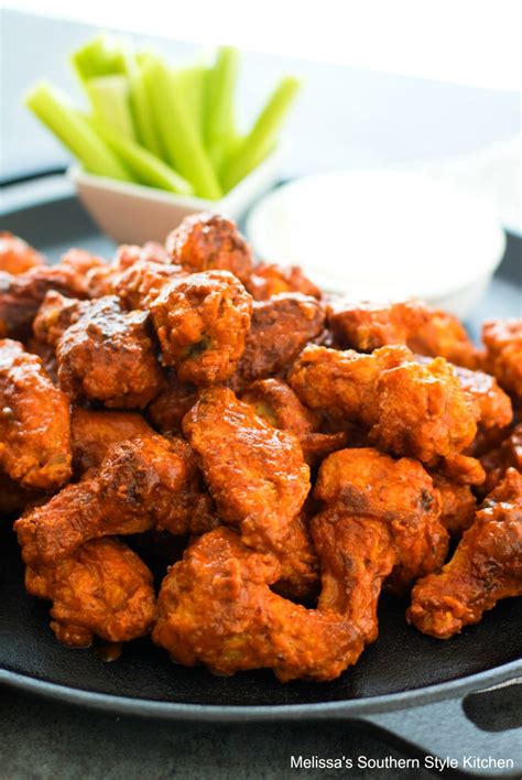 Baked Buffalo Wings Recipe - melissassouthernstylekitchen.com