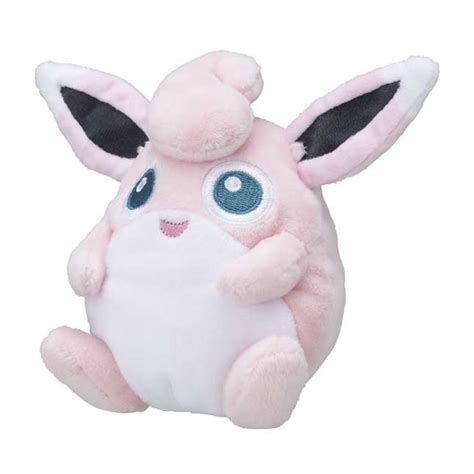 Wigglytuff Sitting Cuties Plush - 5 ¼ In. | Pokémon Center Official Site