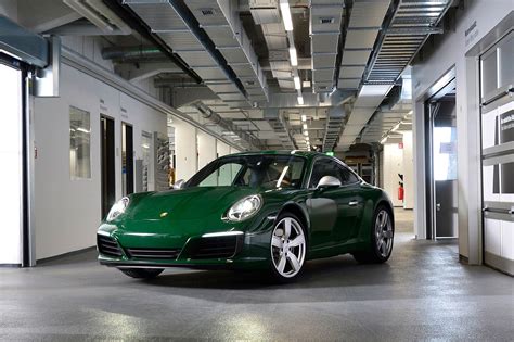 Porsche 911 #1,000,000 is an Irish Green Carrera S