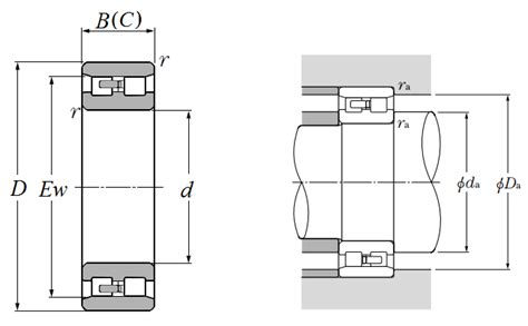 Item # NN3006, Double Row Cylindrical Roller Bearing w/ Cylindrical Bore - Type NN On NTN ...