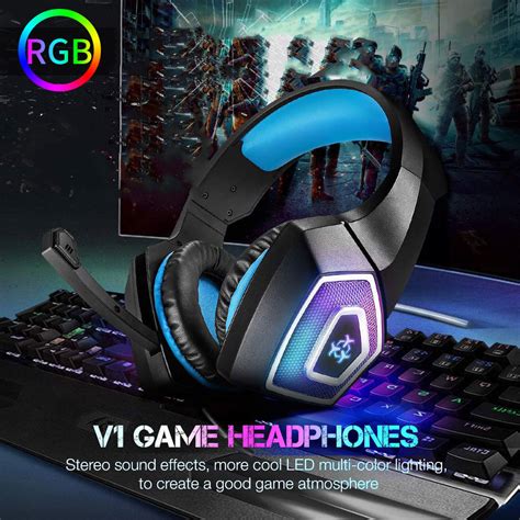 Gaming Headset RGB Lighted Wired Headset - CJdropshipping