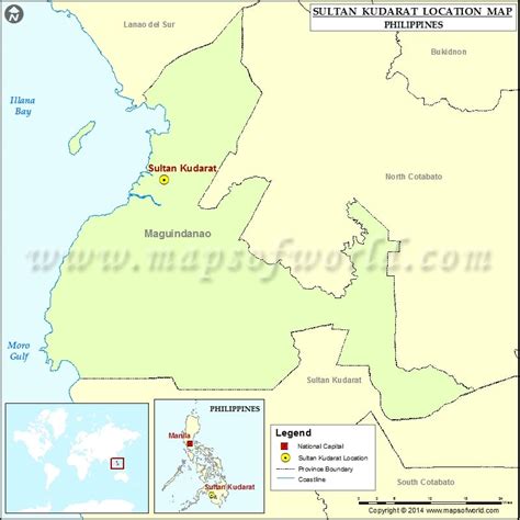 Where is Sultan Kudarat | Location of Sultan Kudarat in Philippines Map