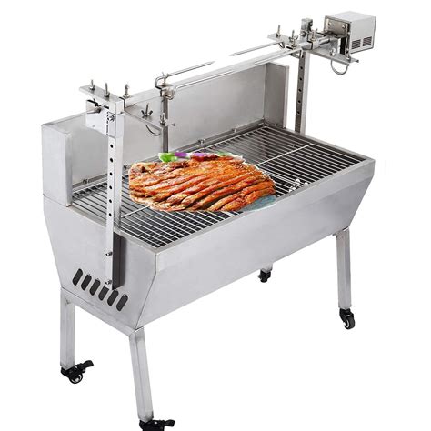 VEVOR Rotisserie Grill Roaster 23W BBQ Pig Lamb Rotisserie Roaster 132 lbs/60KG - Walmart.com