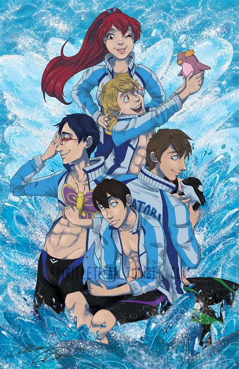 Free!- Iwatobi Swim Club by SpiritLeTitan on DeviantArt