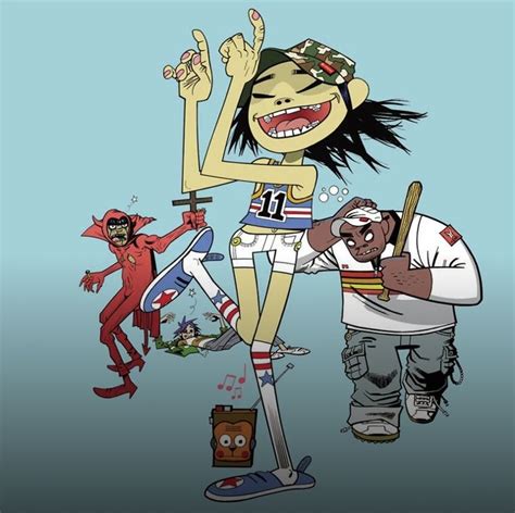 gorillaz phase 1 | Gorillaz art, Gorillaz, Cartoons band