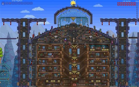 Terraria house design, Terrarium, Terraria castle