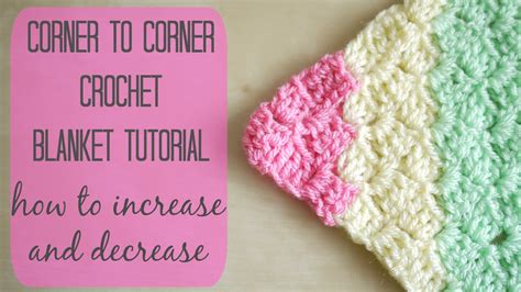 CROCHET: How to crochet the corner to corner blanket | Bella Coco - Bella Coco by Sarah-Jayne