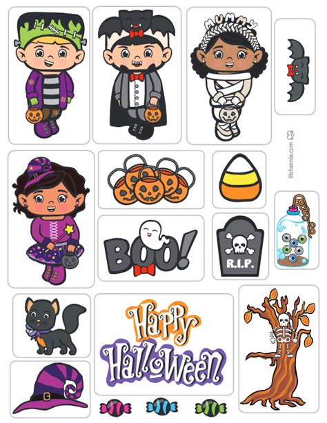 Halloween Kids Stickers