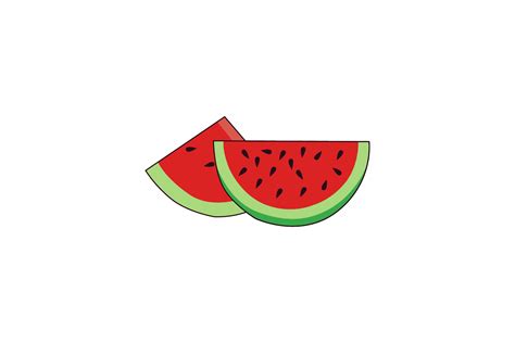 Half Watermelon Graphic by bestofdesign16 · Creative Fabrica