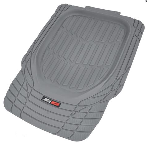 Motor Trend FlexTough Deep Channels All Weather Rubber Car Floor Mats ...