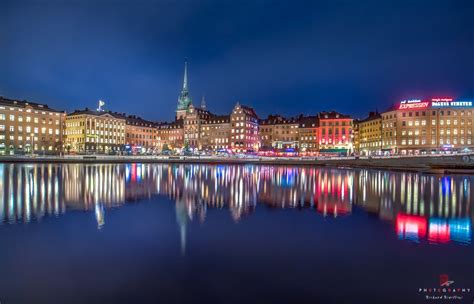 Stockholm (Gamla Stan) at Night | Stockholm, City architecture, Night