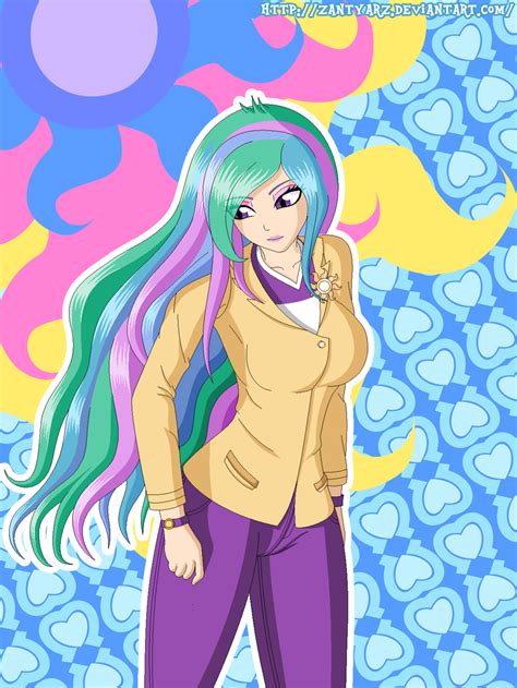 Princess Celestia Human Form Equestria Girls