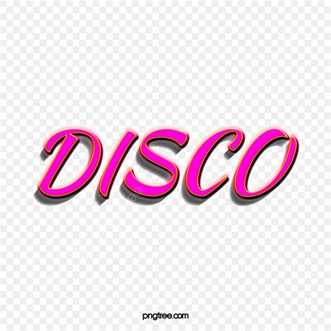 Palavra De Arte Estilo Discoteca Estéreo PNG , O Disco, Gradiente ...