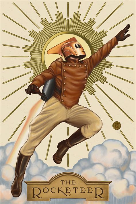 The Rocketeer | Poster By Haddonart