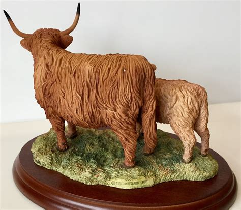 Border Fine Arts B167 Highland Cow & Calf in stock now