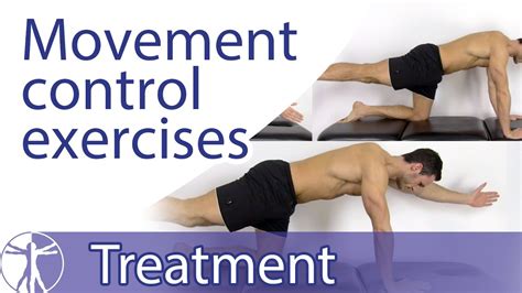 Lumbar Movement Control Exercises | Motor Control Impairment - YouTube