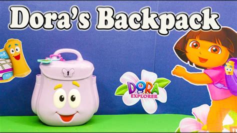 Dora & Friends Backpack a a Toy Unboxing - YouTube