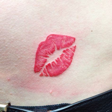 Lips lipstick tattoo | Kiss lip tattoos, Lip print tattoos, Lipstick ...