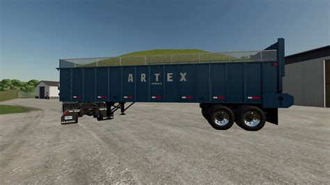 ARTEX 3606-8 SEMI SILAGE TRAILER V1.0 – FS22 mod