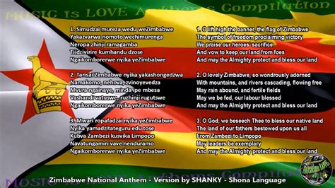 Zimbabwe National Anthem by Theresa Shanky Shangazhike, lyrics Shona w ...