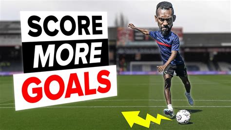 3 easy striker skills to score more GOALS - YouTube