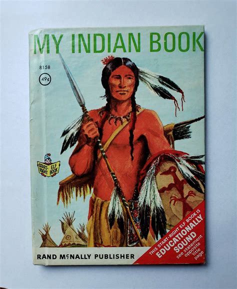 My Indian Book by Bruce Grant 1968 Hardcover Rand Mcnally | Etsy in ...