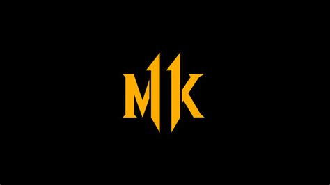 Download Mortal Kombat 11 Logo MK Wallpaper 8k Ultra HD Wallpaper | Wallpapers.com