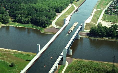 The Incredible Magdeburg Water Bridge in Germany