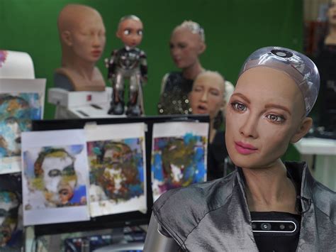 Sophia Robot Art| 'Artist' Sophia robot's digital creations sold for ...