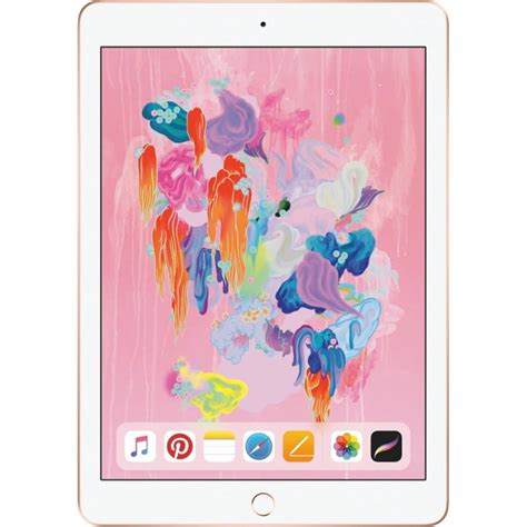 Apple iPad 6 128GB Rose Gold WIFI Refurbished - Walmart.com - Walmart.com