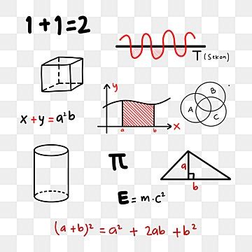 Math Equations PNG Transparent Images Free Download | Vector Files | Pngtree