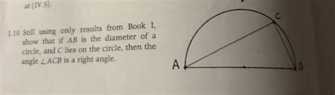 Solved For 1.10 present proofs in the style of euclid, using | Chegg.com