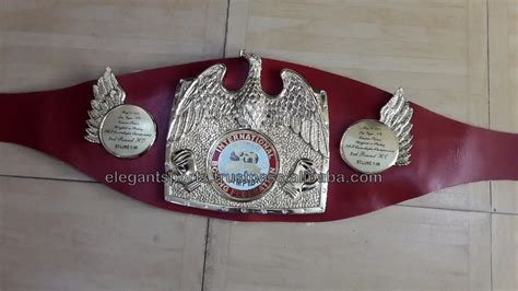 Old Style Ibf Boxing Championship Belt Adult Size - Buy Boxing ...