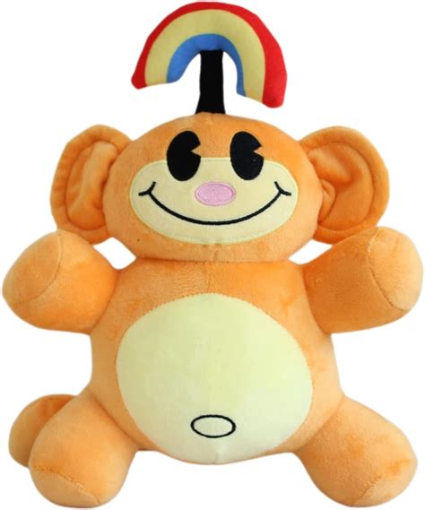 Amazon.com: Rainbow Monkey Plush,12" KND Rainbow Monkey Plushies Stuffed Animal Doll Toys,Kids ...