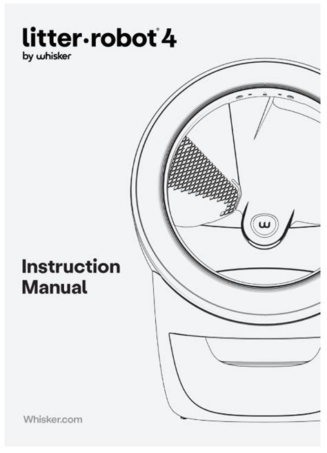 Litter Robot 3 Instruction Manual