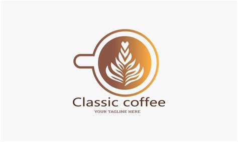 Classic coffee brand coffee shop logo template vector illustration ...