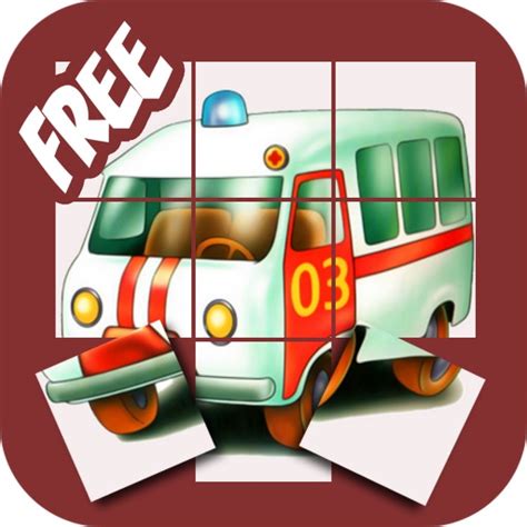 Educational puzzles for kids Cars Lite by Ihor Poleshko