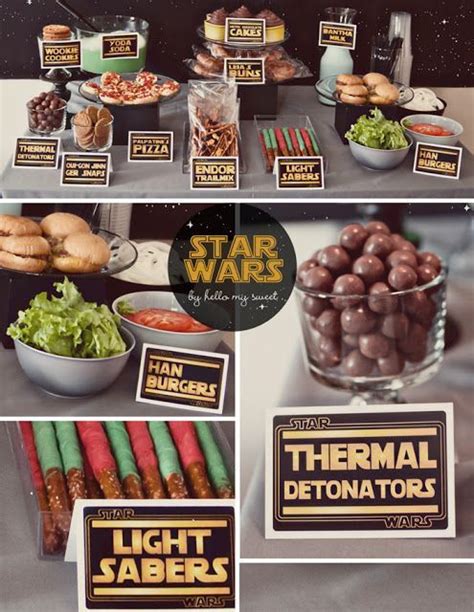 Star Wars Party Food Ideas