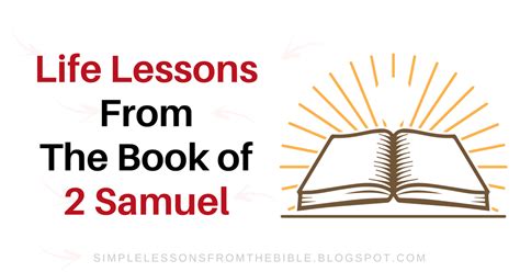 11 Life Lessons from The Book of 2 Samuel | 2 Samuel Bible Study - Free Bible Lessons